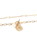 Pearl Coin Penadant Chain Necklace