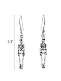 Halloween Skeleton Pendant Earrings