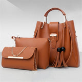 3 Piece Tote Bag Crossbody Bag Handbag Shopvhs.com