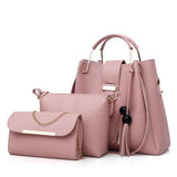 3 Piece Tote Bag Crossbody Bag Handbag Shopvhs.com