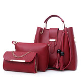 3 Piece Tote Bag Crossbody Bag Handbag Shopvhs.com