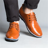Casual Breathable Leather Shoes For Men