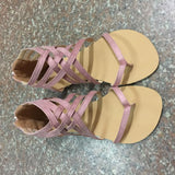 Casual Flat Heel Sandals With Zipper Shopvhs.com