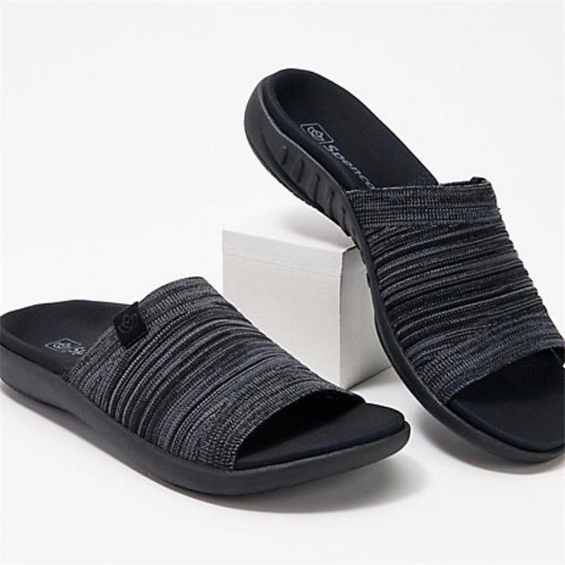 Casual Lightweight Open-Toe Non-Slip Flat Sandals Shopvhs.com