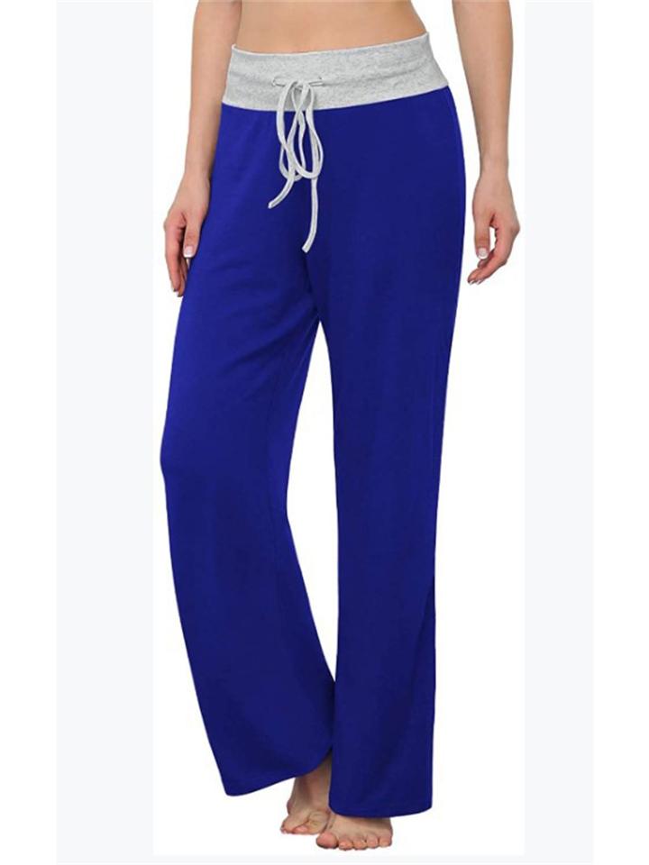 Casual Loose Bind Up Solid Color Pants Shopvhs.com