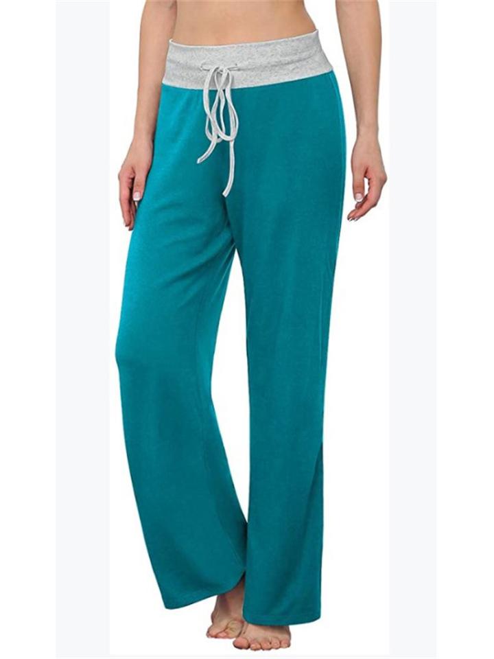 Casual Loose Bind Up Solid Color Pants Shopvhs.com