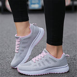 Casual Mesh Lace Up Lightweight Sneakers Shopvhs.com