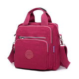 Casual Multi-Function Zipper Crossbody Bag Handbag Backpack Shopvhs.com