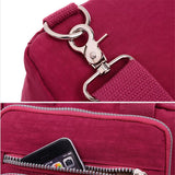 Casual Multi-Function Zipper Crossbody Bag Handbag Backpack Shopvhs.com