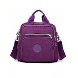 Casual Multi-Function Zipper Crossbody Bag Handbag Backpack Shopvhs.com