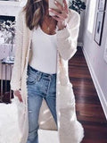 Casual Pocket Long Sleeve Knitted Cardigan Shopvhs.com