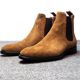 Casual Solid Color Chelsea Boots For Men Shopvhs.com