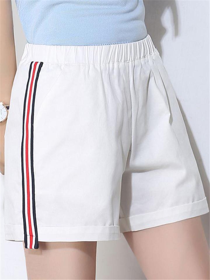 Casual Style Lightweight Mid-Rise Wide Leg Pocket Hot Shorts Shopvhs.com