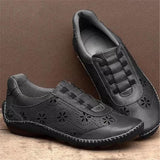 Casual Style Low-Cut Cutout Design Non-Slip Flat Loafers Shopvhs.com