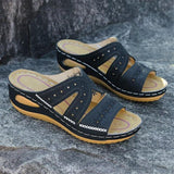 Casual Style Platform Sole Open Toe Cutout Design Sandals Shopvhs.com