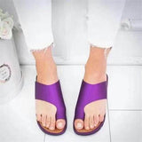 Casual Style Toe-Ring Thick-Sole Soft Footbed Non-Slip Slippers Shopvhs.com
