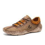 Casual Trendy Breathable Lace-Up Comfy Loafers For Men Shopvhs.com