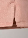 Casual Trendy High Waist Solid Color Zipper Tight Skirts Shopvhs.com