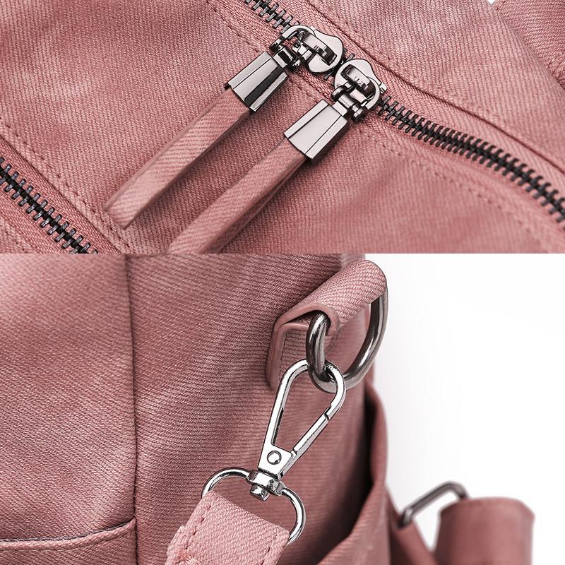 Casual Versatile Multi Pocket Lightweight Crossbody Backpack Shopvhs.com