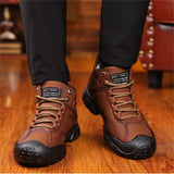 Casual Winter Non-Slip Lace Up Thermal Snow Boots For Men Shopvhs.com