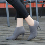 Chic Pointed Toe Ankle Boots