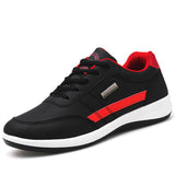 Color Matching Design Men'S Running Casual Lace-Up Flat Sneakers Shopvhs.com