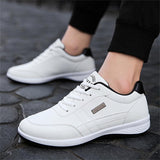 Color Matching Design Men'S Running Casual Lace-Up Flat Sneakers Shopvhs.com