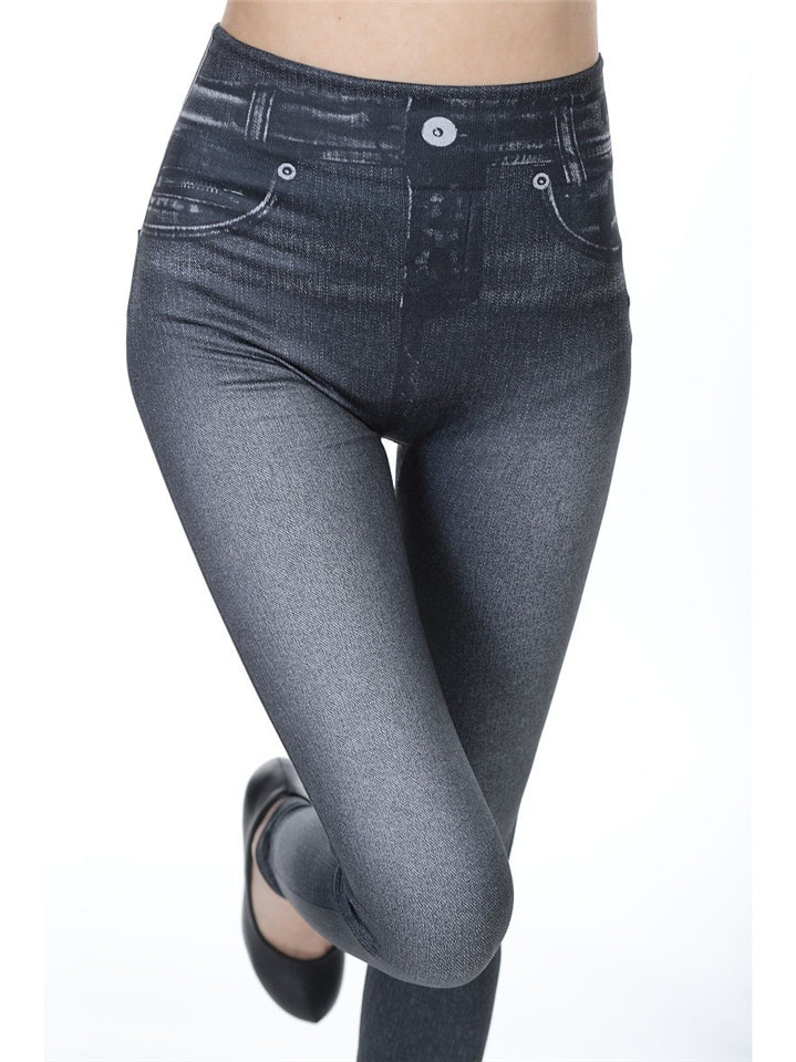 Comfortable Body Shape Leggings Looks Like Skinny Jeans Shopvhs.com