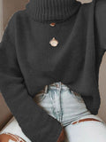 Commuter OL Turtleneck Bare Back Sweater Shopvhs.com