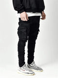 Daily Wear Washed Effect Slim Fit Jeans For Men Shopvhs.com