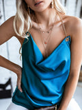 Deep V-Neck Sleeveless Halter Tank Tops Shopvhs.com