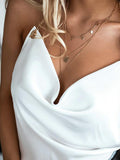 Deep V-Neck Sleeveless Halter Tank Tops Shopvhs.com