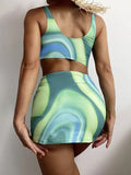 Drawstring Cutout Swimsuit Bikini Two Piece Shopvhs.com