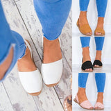 Easy To Wear Fish Mouth Flat Shoes Shopvhs.com