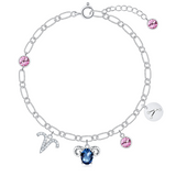 Exquisite Zodiac Signs Themed Ornament Chain Link Bracelet Jewelry Gifts For Women Girls Shopvhs.com