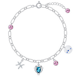 Exquisite Zodiac Signs Themed Ornament Chain Link Bracelet Jewelry Gifts For Women Girls Shopvhs.com