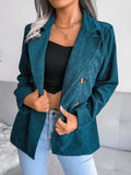 Fashion Double-Breasted Long Sleeve Blazer Shopvhs.com