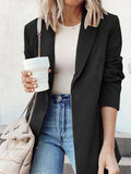 Fashion Lapel Slim Long Sleeve Blazer Shopvhs.com