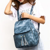 Fashionable Bags Set 2 Piece Soft Touch Adjustable Strap Backpack + Handbag Shopvhs.com