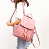 Fashionable Bags Set 2 Piece Soft Touch Adjustable Strap Backpack + Handbag Shopvhs.com