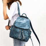 Fashionable Bags Set 2 Piece Soft Touch Adjustable Strap Backpack + Handbag Shopvhs.com