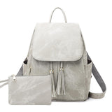 Fashionable Bags Set 2 Piece Soft Touch Adjustable Strap Backpack + Handbag Shopvhs.com