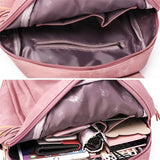 Fashionable Bags Set 2 Piece Soft Touch Adjustable Strap Backpack + Handbag Shopvhs.com