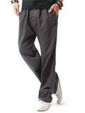 Fashionable Casual Loose Straight Leg Linen Pants Shopvhs.com