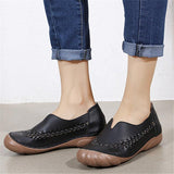 Fashionable Low-Cut Non-Slip Flat Heel Loafers Shopvhs.com