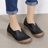 Fashionable Low-Cut Non-Slip Flat Heel Loafers Shopvhs.com