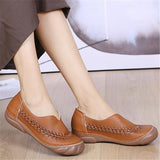 Fashionable Low-Cut Non-Slip Flat Heel Loafers Shopvhs.com