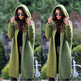 Hooded Cardigan Warm Long Sweater Coat Shopvhs.com