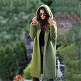 Hooded Cardigan Warm Long Sweater Coat Shopvhs.com