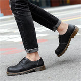 Lightweight Casual Lace-Up Pu Shoes For Men Shopvhs.com